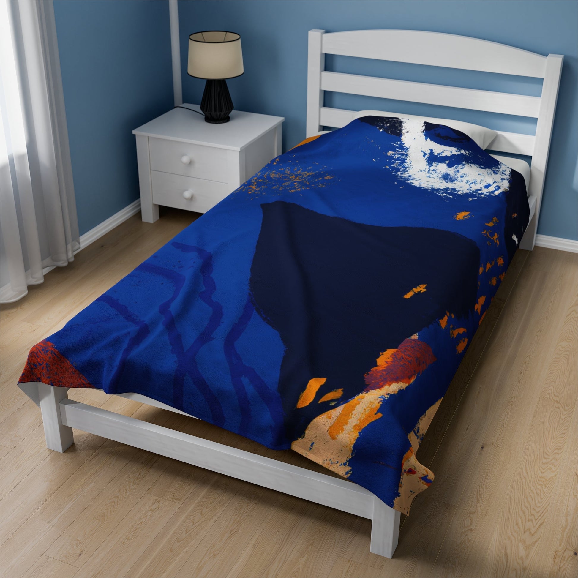 DeepFusion Dreamer - Plush Blanket-Plush Blankets-Mr.Zao - Krazy Art Gallery