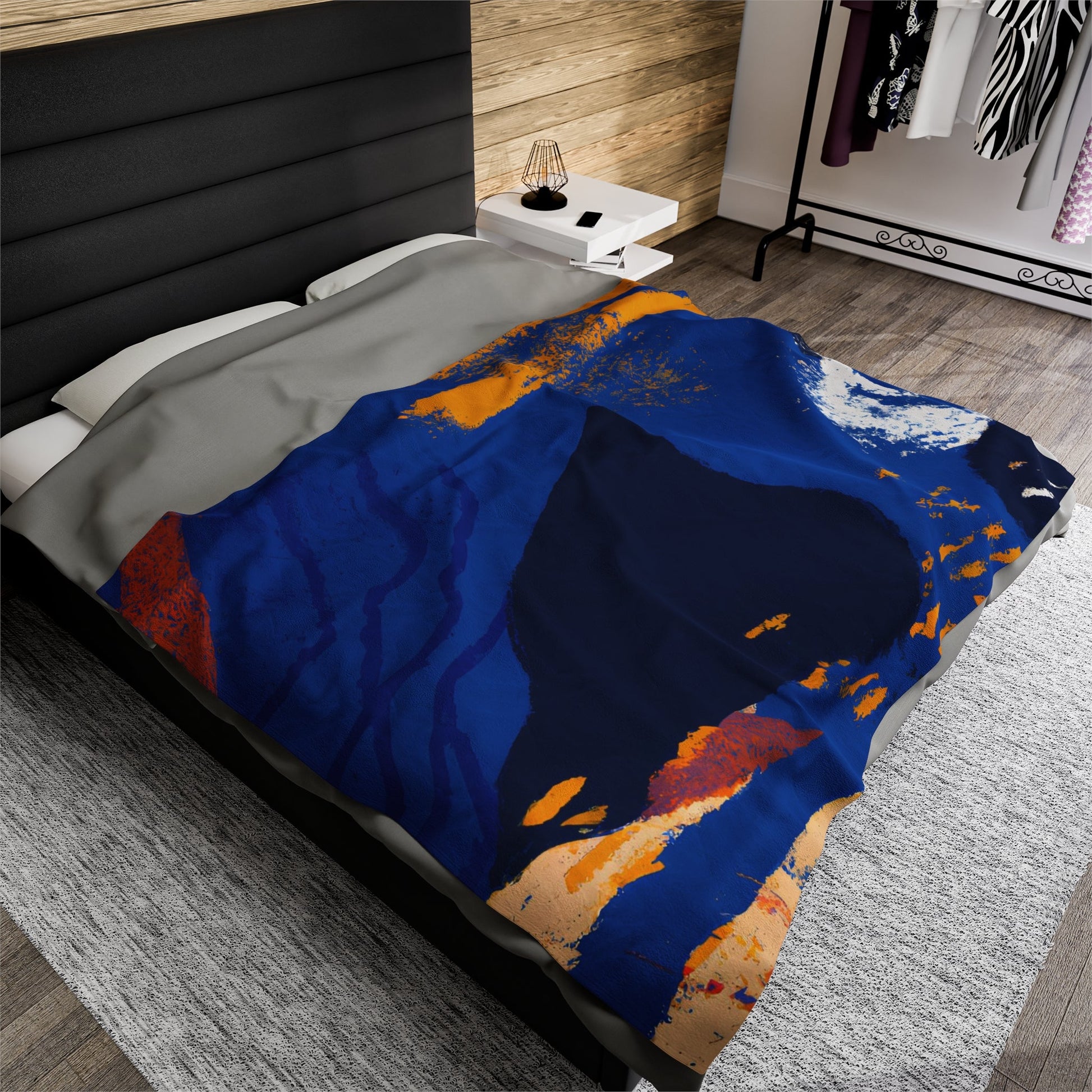 DeepFusion Dreamer - Plush Blanket-Plush Blankets-Mr.Zao - Krazy Art Gallery