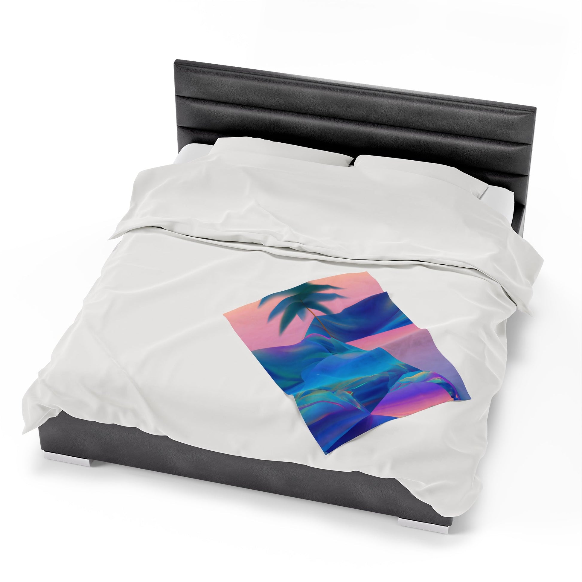 Miami High-Roller - Plush Blanket-Plush Blankets-Mr.Zao - Krazy Art Gallery