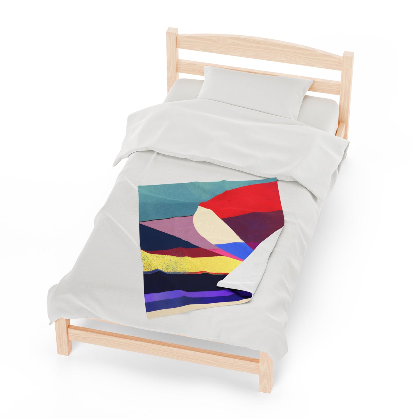 Modern Dreamer - Plush Blanket-All Over Prints-Mr.Zao - Krazy Art Gallery