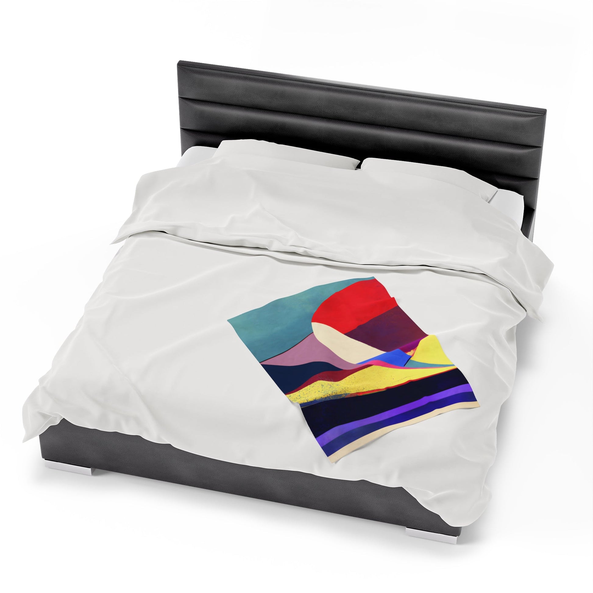 Modern Dreamer - Plush Blanket-All Over Prints-Mr.Zao - Krazy Art Gallery