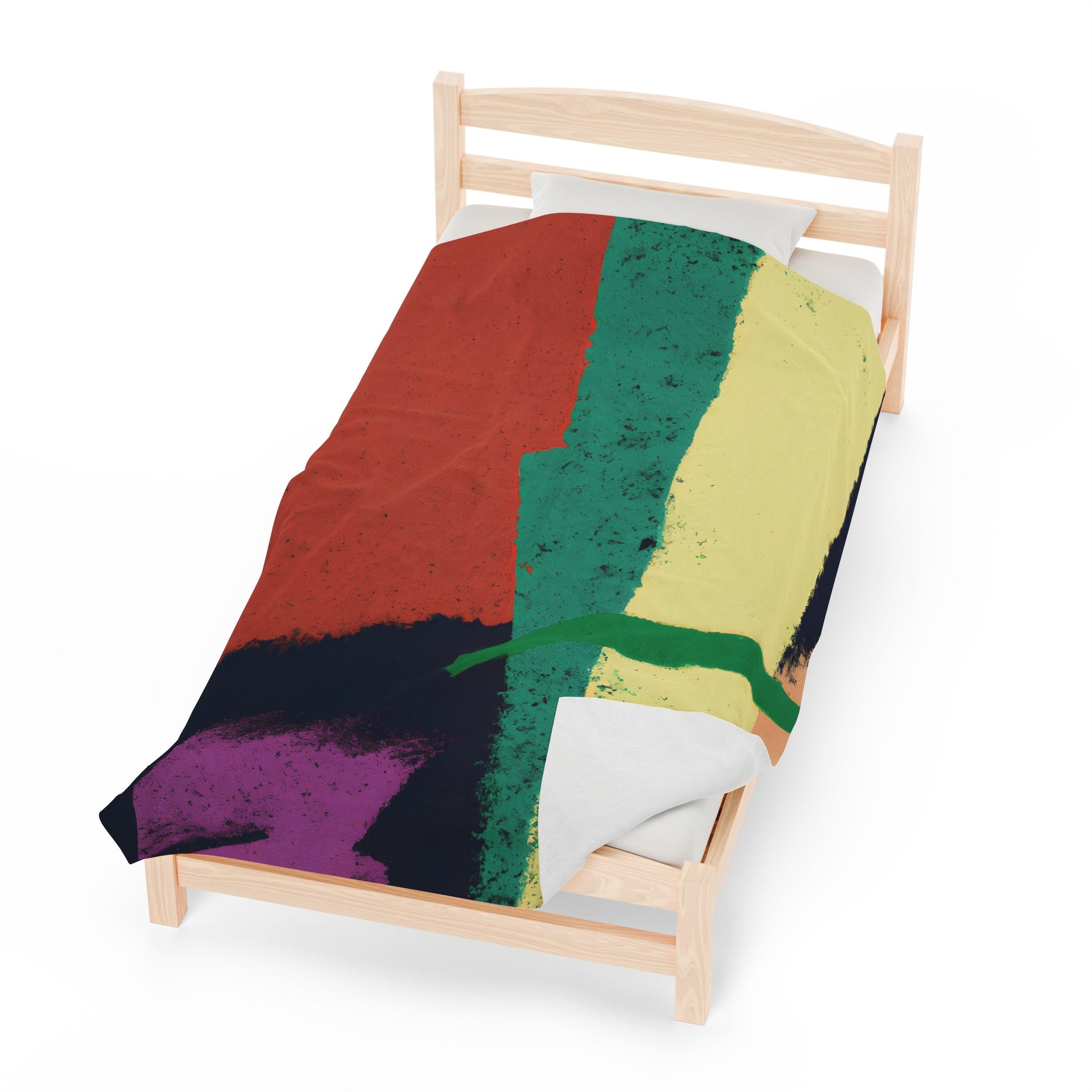 ModernArtMaestro - Plush Blanket-Plush Blankets-Mr.Zao - Krazy Art Gallery
