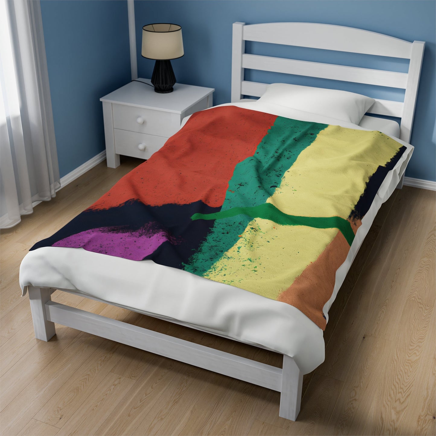 ModernArtMaestro - Plush Blanket-Plush Blankets-Mr.Zao - Krazy Art Gallery
