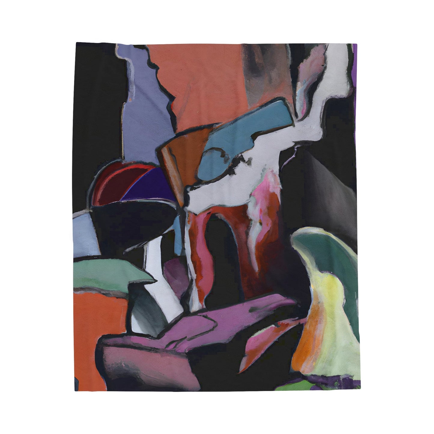 Muse Retrochild - Plush Blanket-Plush Blankets-Mr.Zao - Krazy Art Gallery