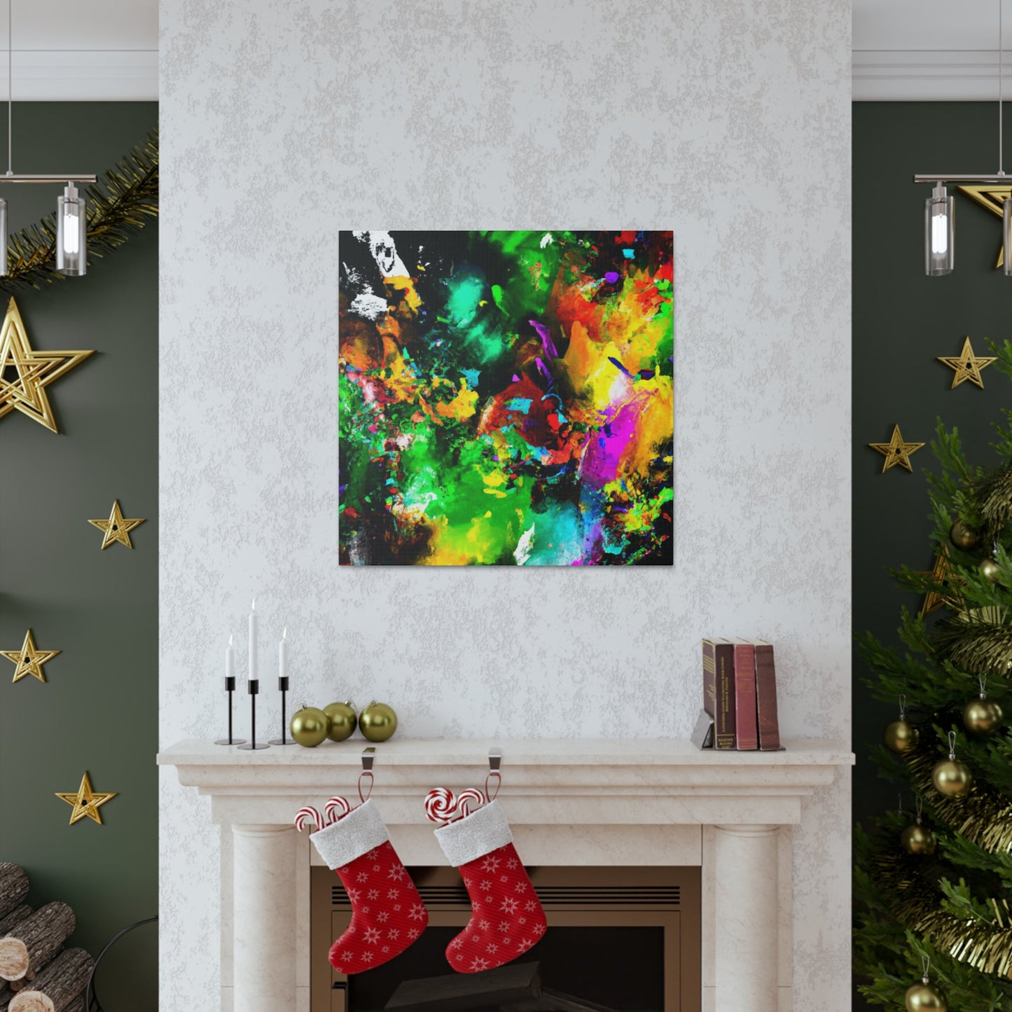 Mystic Miranda Starbuckles - Canvas-Canvas-Mr.Zao - Krazy Art Gallery