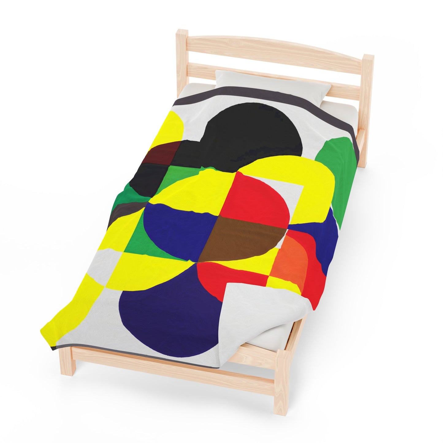 Niko the Neo-Artist - Plush Blanket-Plush Blankets-Mr.Zao - Krazy Art Gallery