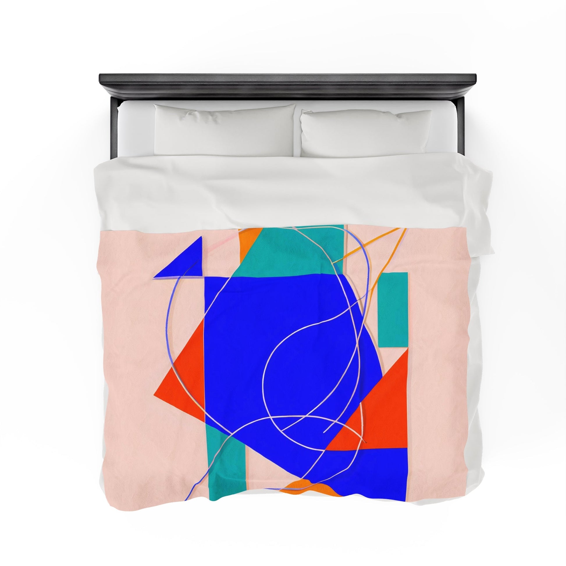 Sienna Skies - Plush Blanket-Plush Blankets-Mr.Zao - Krazy Art Gallery