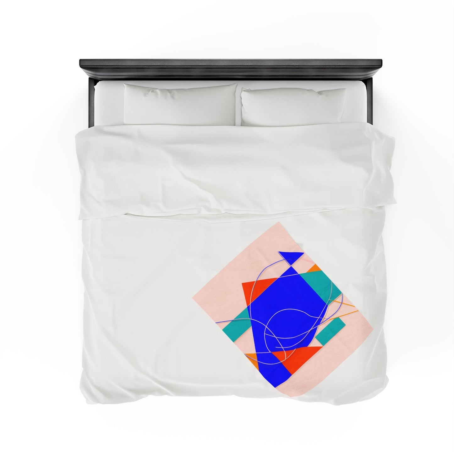 Sienna Skies - Plush Blanket-Plush Blankets-Mr.Zao - Krazy Art Gallery