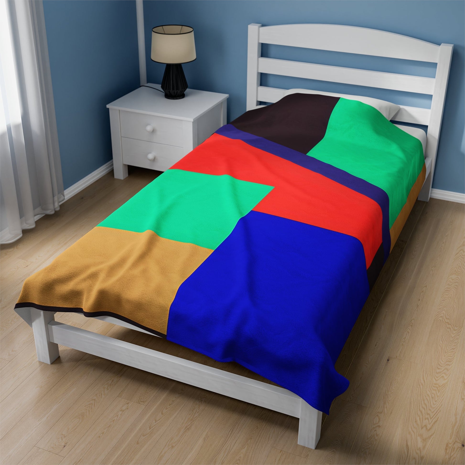 Sonic Visionary - Plush Blanket-Plush Blankets-Mr.Zao - Krazy Art Gallery