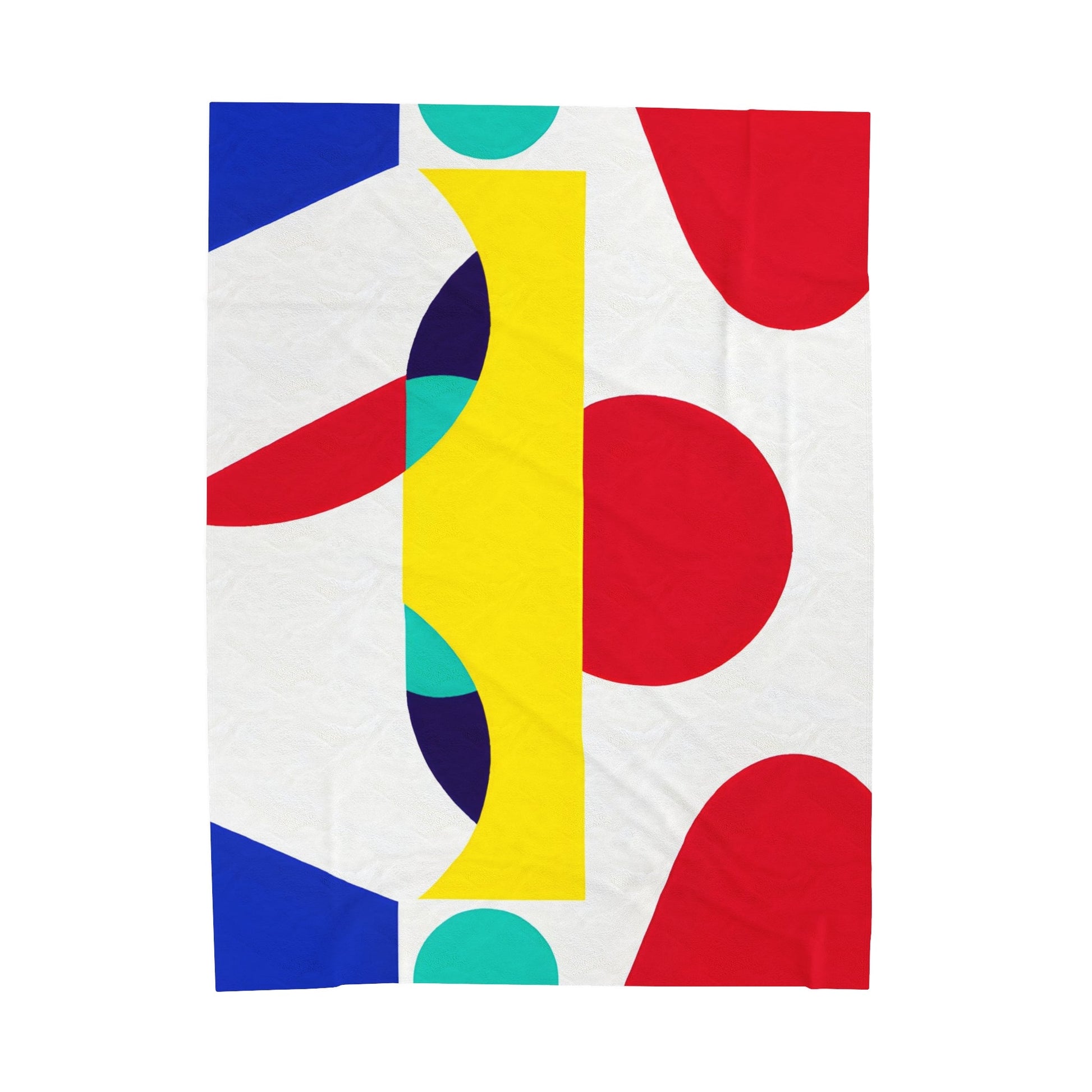 "The Cubist Dreamer" - Plush Blanket-All Over Prints-Mr.Zao - Krazy Art Gallery