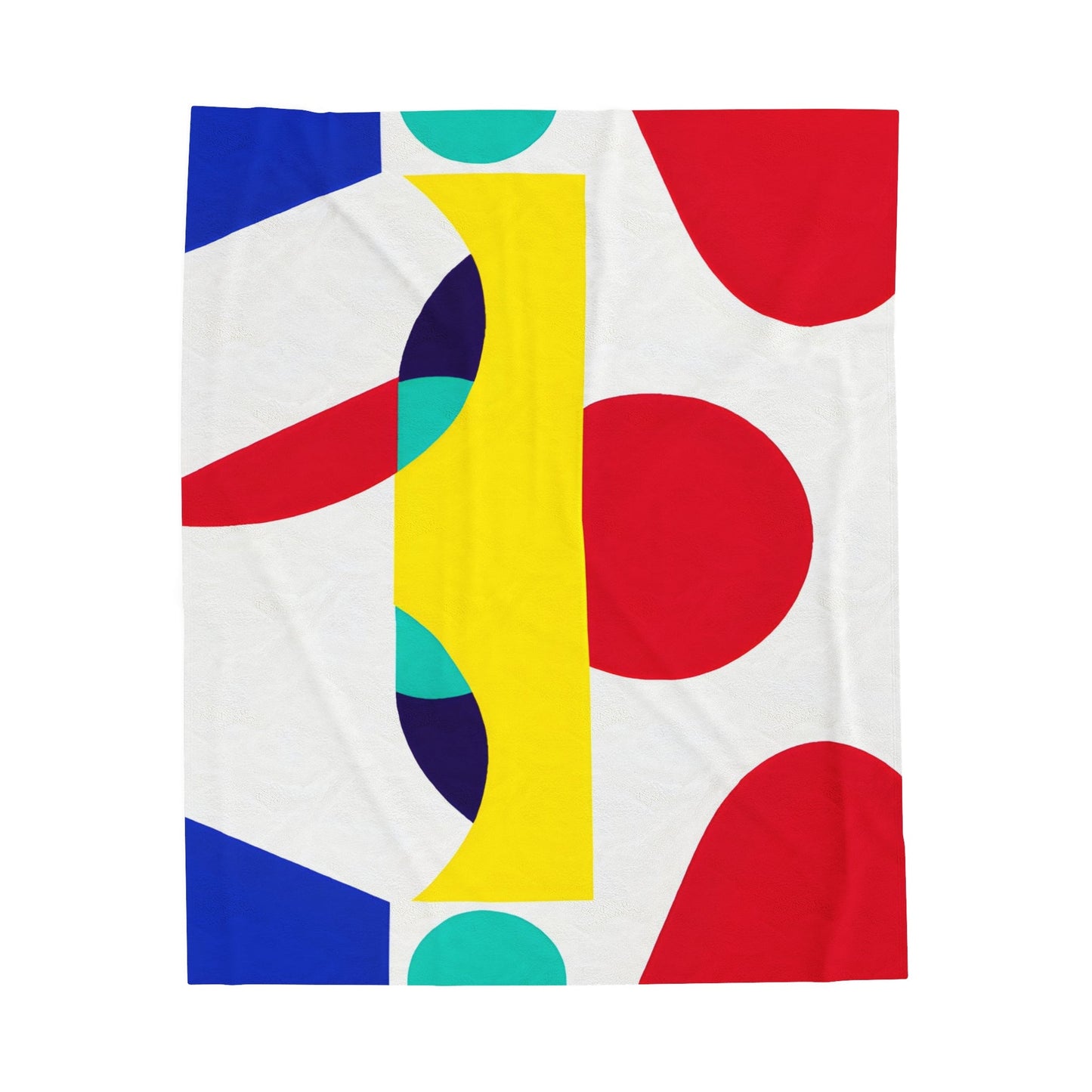 "The Cubist Dreamer" - Plush Blanket-All Over Prints-Mr.Zao - Krazy Art Gallery