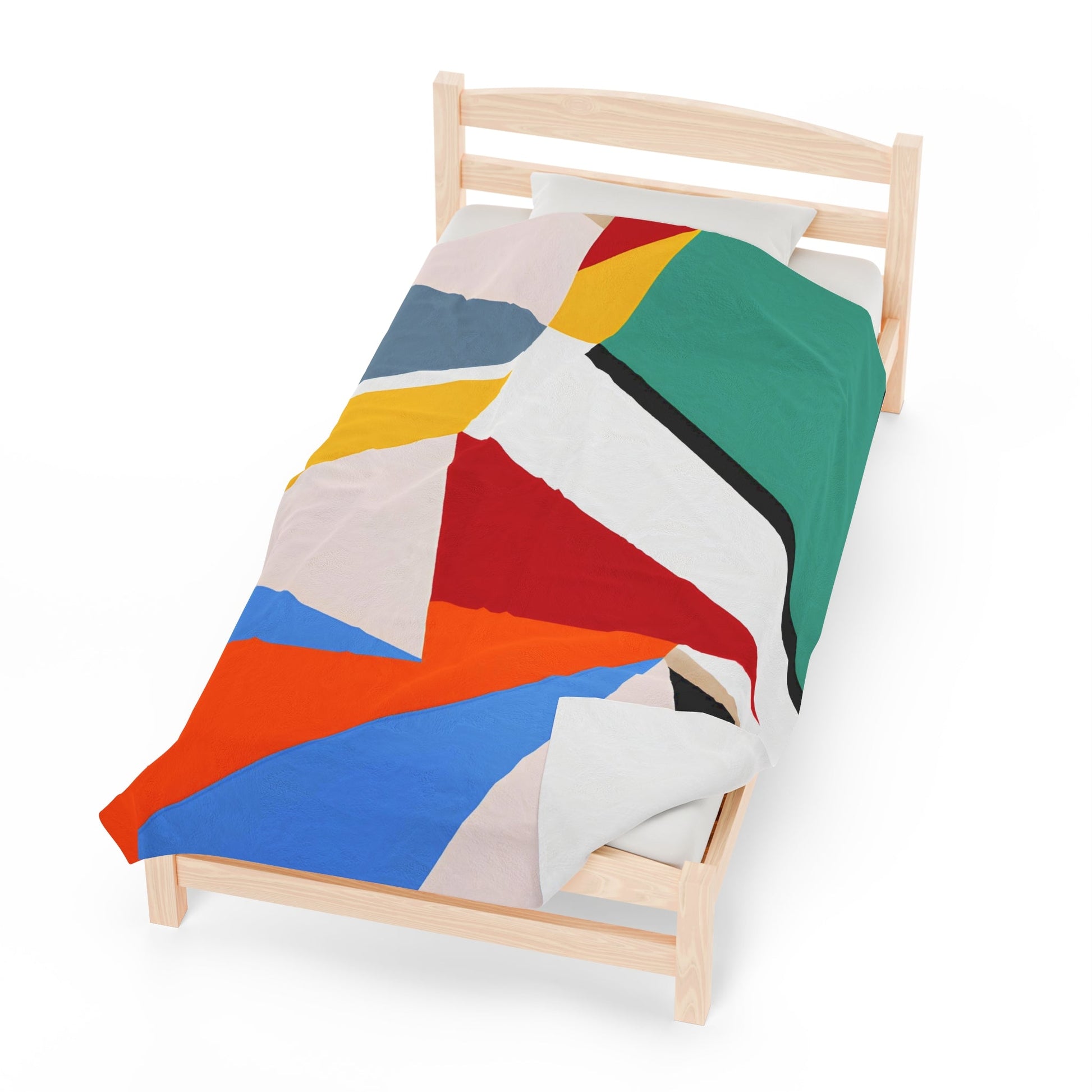The Kid Concrete - Plush Blanket-Plush Blankets-Mr.Zao - Krazy Art Gallery