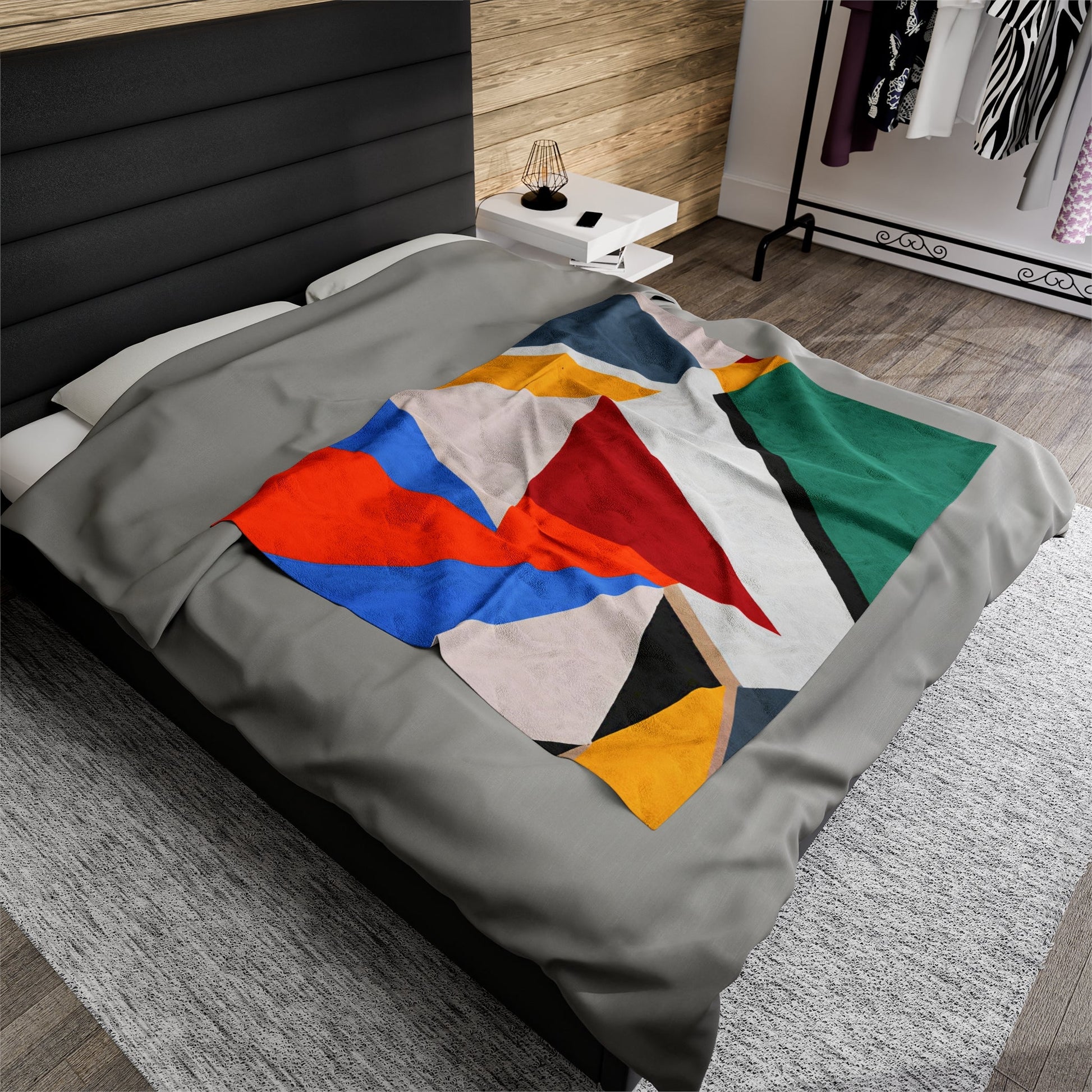 The Kid Concrete - Plush Blanket-Plush Blankets-Mr.Zao - Krazy Art Gallery